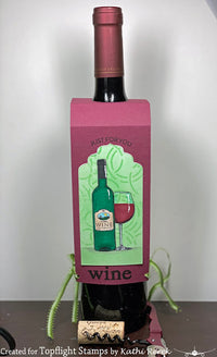 Visible Image - 99% Chance of Wine - Clear Polymer Stamp Set