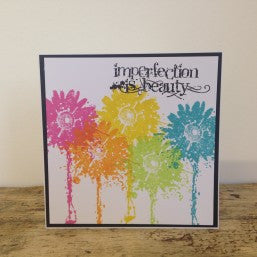 Visible Image - A6 - Clear Polymer Stamp Set -  Imperfection is Beauty