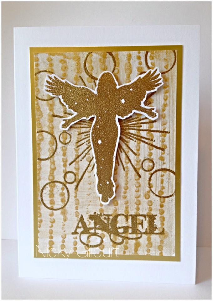 Visible Image - A6 - Clear Polymer Stamp Set - Angels
