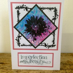 Visible Image - A6 - Clear Polymer Stamp Set -  Imperfection is Beauty