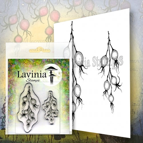 Lavinia - Winter Berries - Clear Polymer Stamp