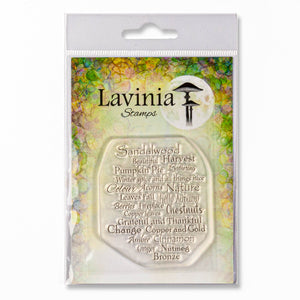 Lavinia - Clear Polymer Stamp - Winter Spice - LAV762