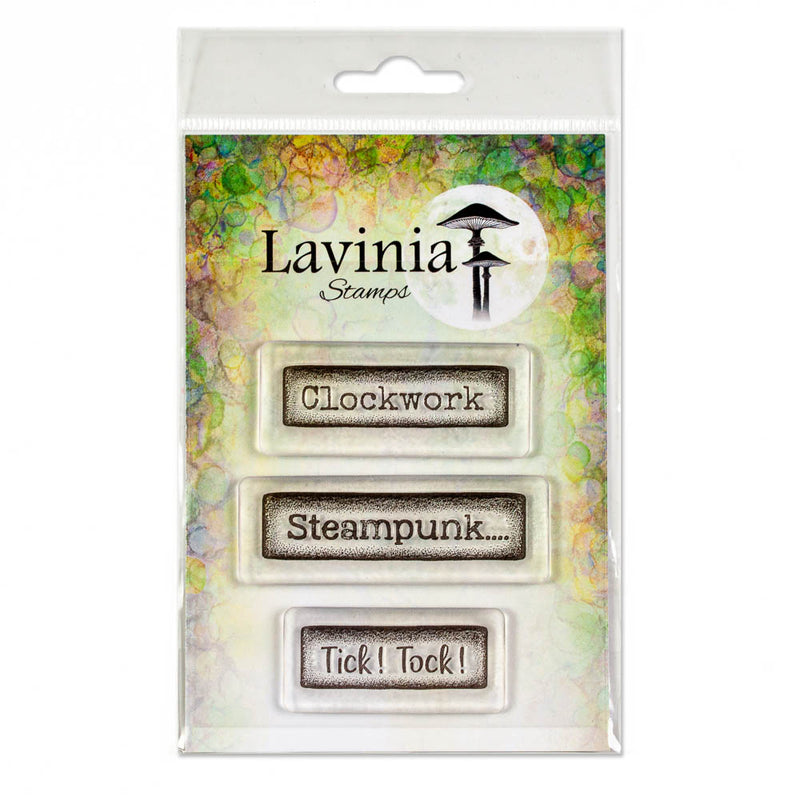 Lavinia - Clear Polymer Stamp - Sentiment - Words of Steam - LAV796