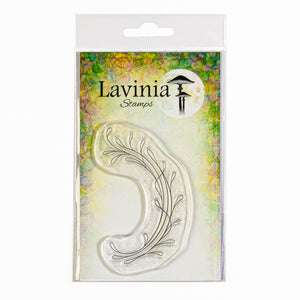 Lavinia - Wreath Flourish Right - Clear Polymer Stamp