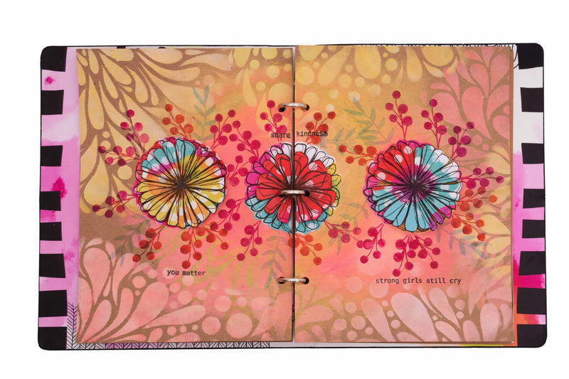 Studio Light - Art By Marlene - Bold & Bright - Clear Stamp Set - Floral Simplicity - ABM-BB-STAMP122