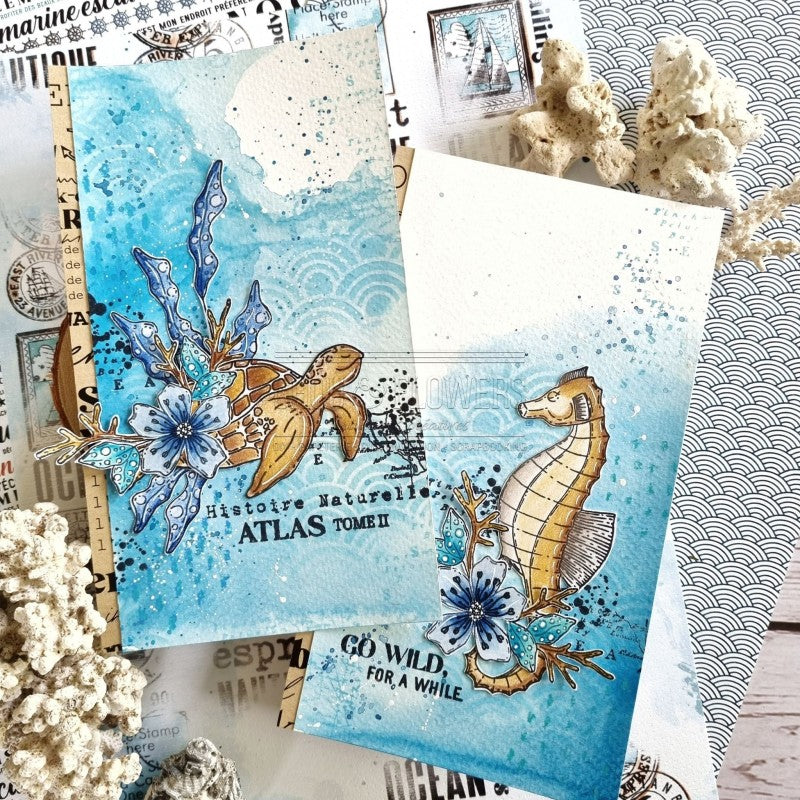 Chou & Flowers - Clear Stamps - A5 - Nautical Atlas Vol. 2
