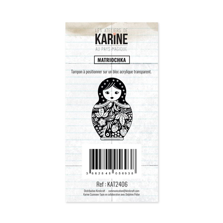 Les Ateliers De Karine - Clear Stamp - Magical Matryoshka