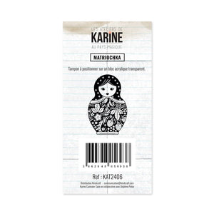Les Ateliers De Karine - Clear Stamp - Magical Matryoshka