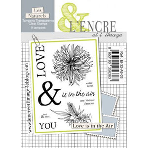 L'Encre et L'Image - A6 - Clear Stamp Set- Love is in the Air