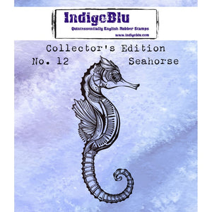 IndigoBlu - Cling Mounted Stamp - Collector's Edition No. 12 Seahorse