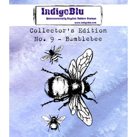 IndigoBlu - Cling Mounted Stamp - Giant Bee – Topflight Stamps, LLC