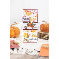Crafter's Companion - Stamp & Die Set - Autumn Blessings - Harvest Festival