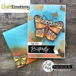 Craft Emotions - A6 - Clear Polymer Stamps - Carla Creaties - Bugs 5