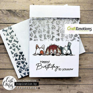 Craft Emotions - Clear Polymer Stamps - Odey & Friends 6