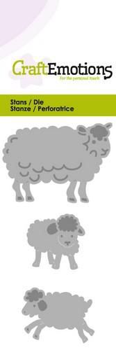 Craft Emotions - Dies - Sheep & Lambs