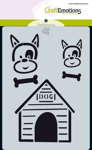 dog house stencil