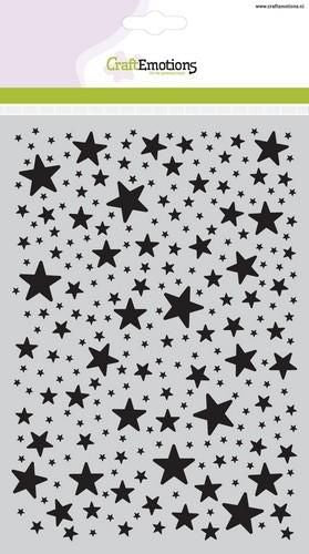 Craft Emotions - Stencil - A5 - Stars