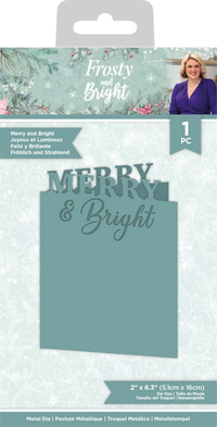 Crafter's Companion - Frosty & Bright - Dies - Merry & Bright