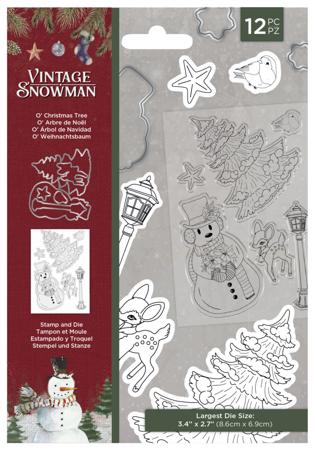 Crafter's Companion - Make Christmas Collection - Card Making Kit - Traditional Christmas