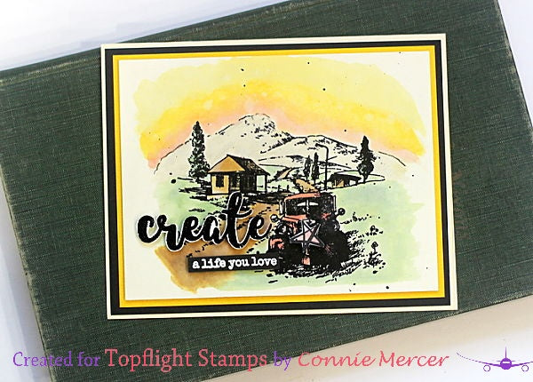 Paper Rose - On the Road - Clear Stamps