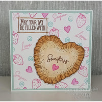 Creative Expressions - A6 - Clear Stamp Set - Sam Poole - Sweetness Heart