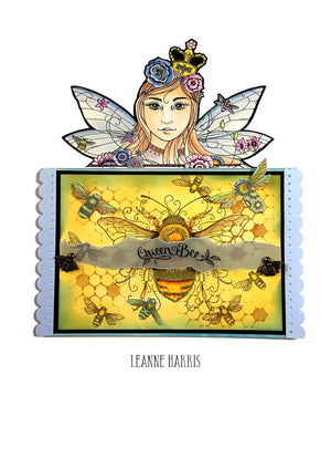 Pink Ink Designs - Clear Photopolymer Stamps - Queen Bee