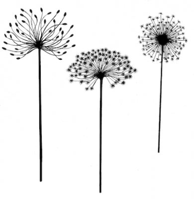 Lavinia - Dandelions - Clear Polymer Stamp