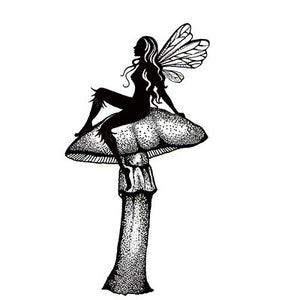 Lavinia - Daydreaming Silhouette - Clear Polymer Stamp