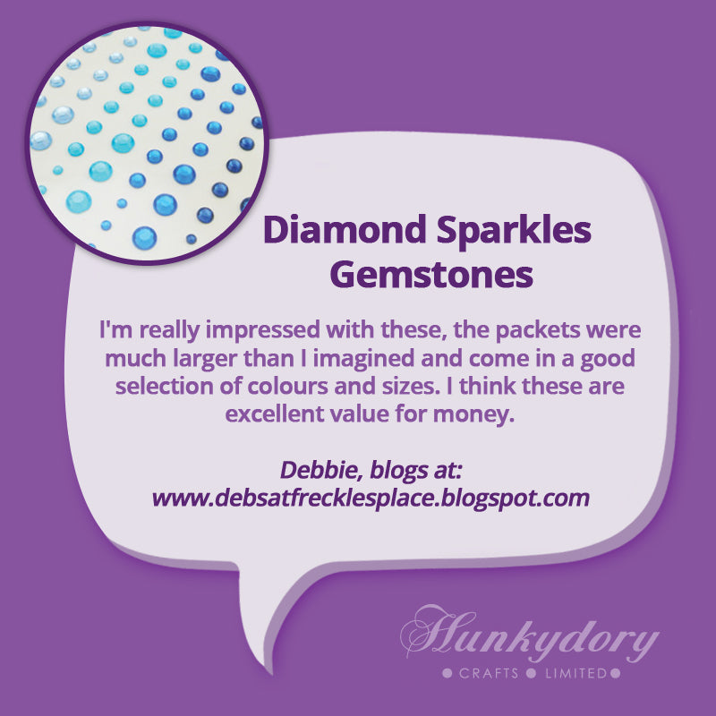 Hunkydory - Diamond Sparkles Gemstones - Festive Selection