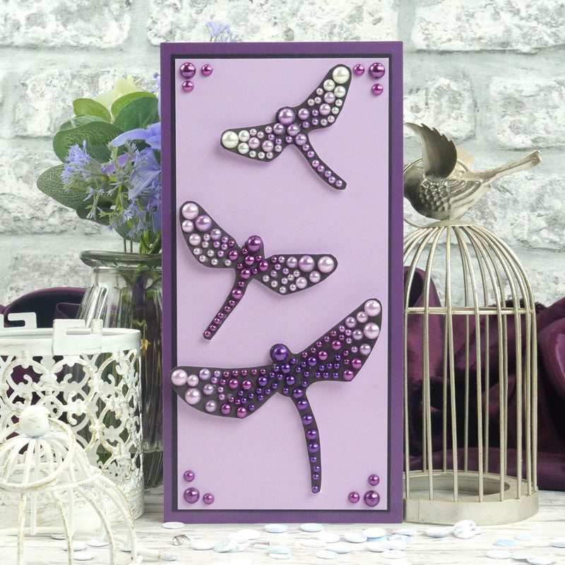 Hunkydory - Diamond Sparkles Precious Pearls - Purple Passion
