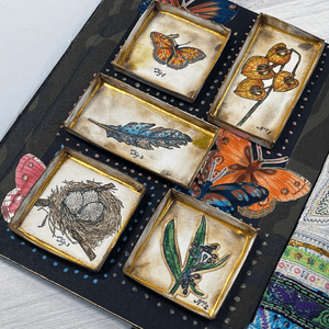 PaperArtsy - Gwen LaFleur 26 - Rubber Cling Mounted Stamp Set
