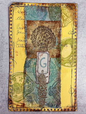 PaperArtsy - Gwen LaFleur 32 - Rubber Cling Mounted Stamp Set