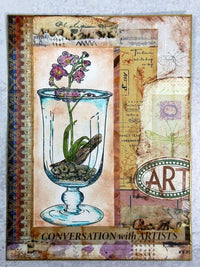 PaperArtsy - Gwen LaFleur 33 - Rubber Cling Mounted Stamp Set