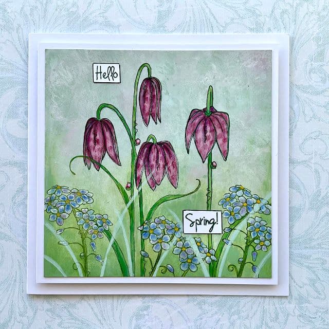 PaperArtsy - Kay Carley 55 - Rubber Cling Mounted Stamp Set