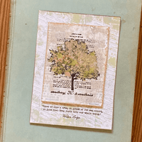 PaperArtsy - Sara Naumann 58 - Rubber Cling Mounted Stamp Set
