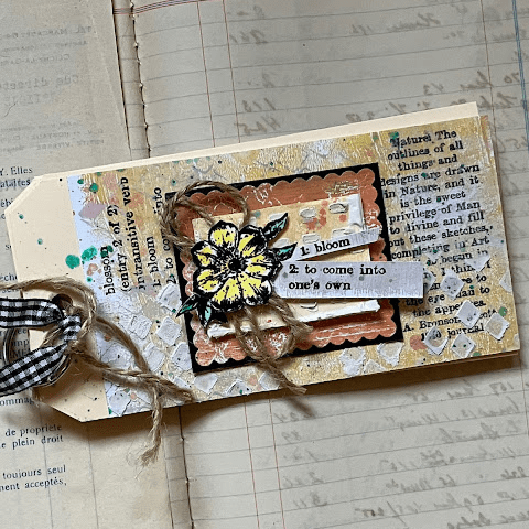 PaperArtsy - Sara Naumann 63 - Rubber Cling Mounted Stamp Set