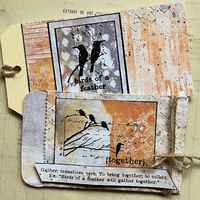 PaperArtsy - Sara Naumann 64 - Rubber Cling Mounted Stamp Set