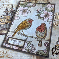 PaperArtsy - Scrapcosy 22 - Rubber Cling Mounted Stamp Set
