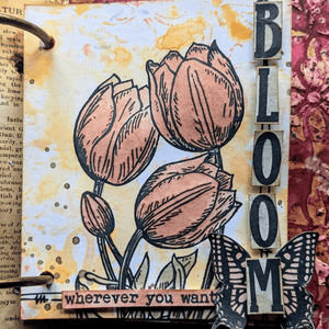 PaperArtsy - Scrapcosy 31 - Rubber Cling Mounted Stamp Set