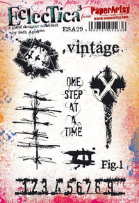 PaperArtsy - Seth Apter 29 - Rubber Cling Mounted Stamp Set