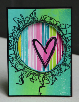 PaperArtsy - Tracy Scott 14 - Rubber Cling Mounted Stamp Set