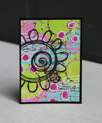 PaperArtsy - Tracy Scott 15 - Rubber Cling Mounted Stamp Set
