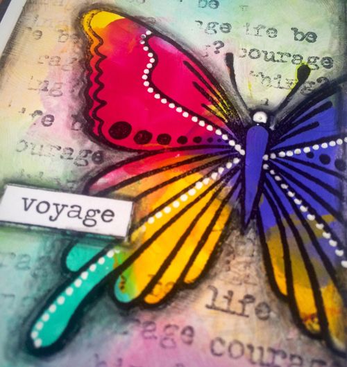 PaperArtsy - Tracy Scott 20 - Rubber Cling Mounted Stamp Set