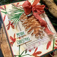 Darkroom Door - Rubber Stamp Set - Christmas Bush