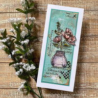PaperArtsy - Gwen LaFleur 27 - Rubber Cling Mounted Stamp Set
