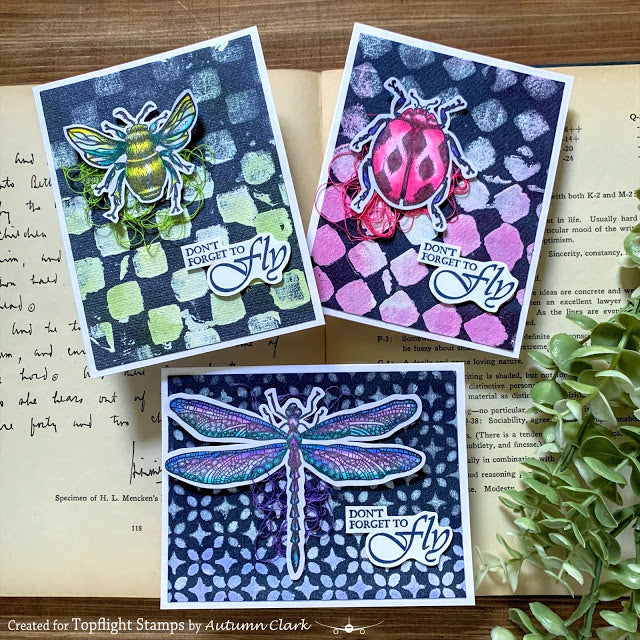 PaperArtsy - Tracy Scott 27 - Rubber Cling Mounted Stamp Set