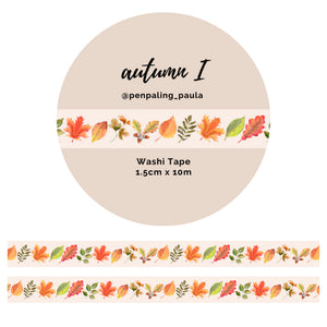 Penpaling Paula - Washi Tape - Autumn I