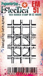 PaperArtsy - Seth Apter Mini 51 - Rubber Cling Mounted Stamp Set