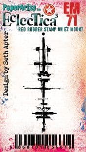 PaperArtsy - Seth Apter Mini 71 - Rubber Cling Mounted Stamp Set
