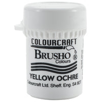 Colourcraft - Brusho Crystal Color - Yellow Ochre